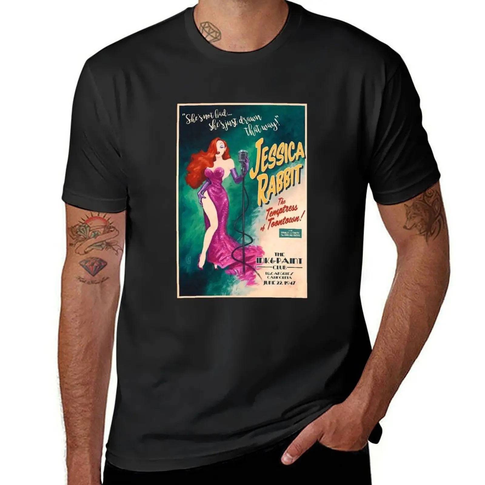 

Who Framed Roger Rabbit T-Shirt summer tops oversizeds clothes for men