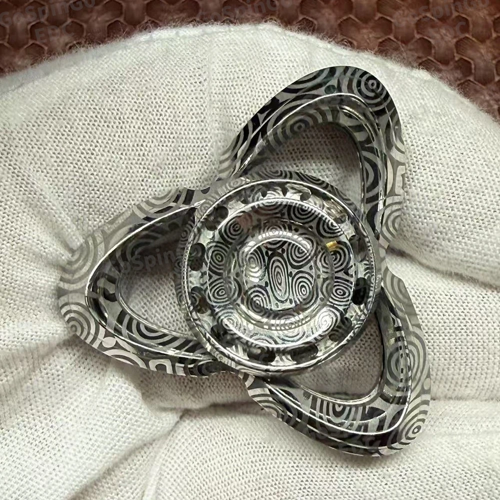 J ZONE EDC عين القط الصغيرة الدمستيل تململ سبينر التعامل مع يشعر ثلاثة شفرات تململ سبينر الكبار أدوات تخفيف القلق