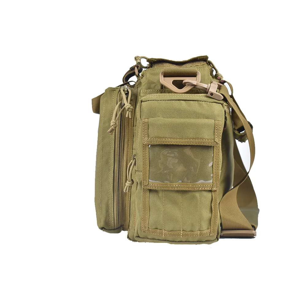 Saco de alcance tático de grande capacidade personalizado multifuncional fechamento de acampamento ao ar livre três forro de poliéster