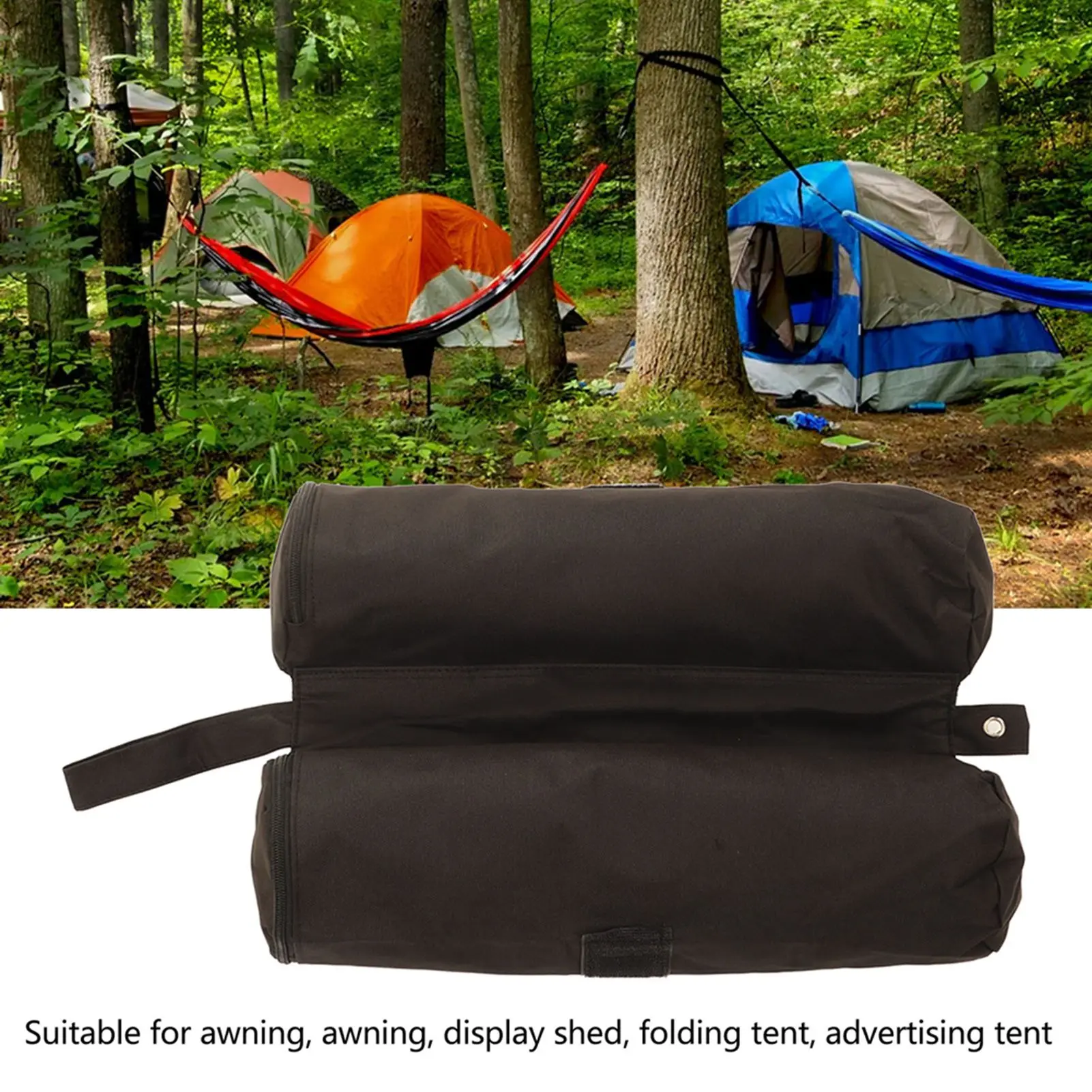 Canopy Gazebo Weight Bag 600D Oxford Fabric Wear Resistant Windproof Tent Weighted Feet Bag for Canopy Tent Sandbag