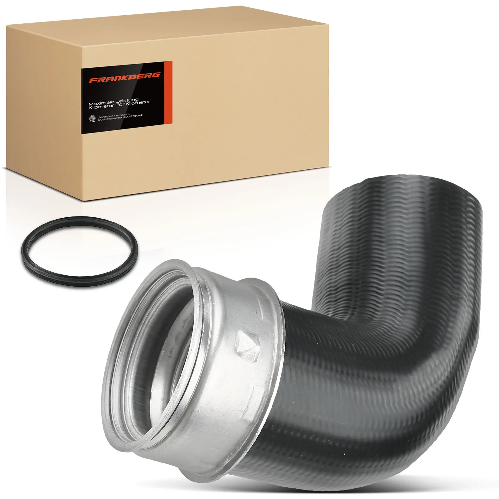 Frankberg 1x Tuyau de radiateur, tuyau turbo, refroidisseur d'air pour Mercedes-Benz Classe E W210 S210 E 200 T 2.0L 2105285282