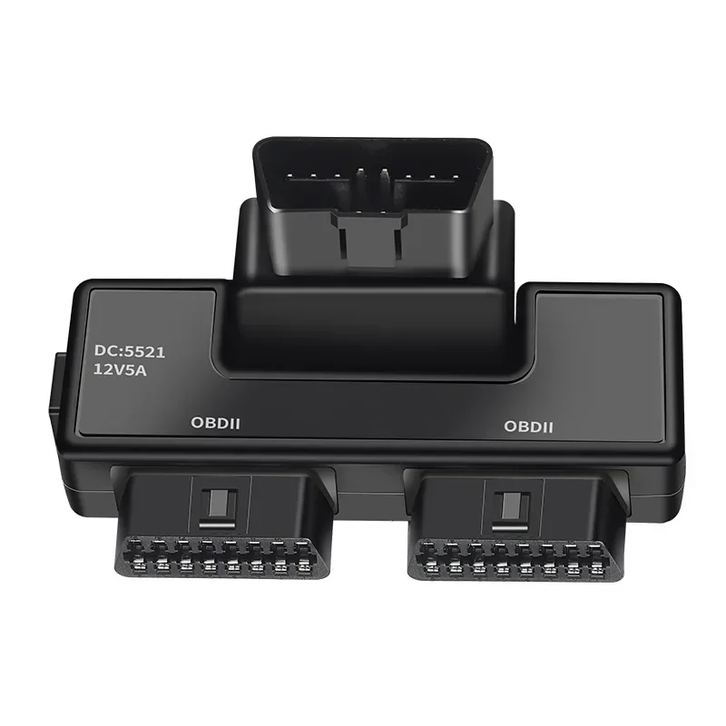 

Кабель адаптера OBD 2 1/2 16-контактный 16-ядерный автомобильный Грузовик Новая Энергия OBD Универсальный с интерфейсом DC5521