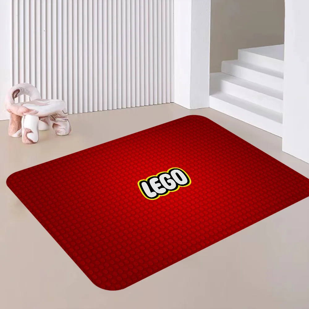 L-LEGOS tappetino da gioco tappeti lunghi zerbino da casa in stile nordico tappetini da bagno camera da letto arredamento moderno per la casa