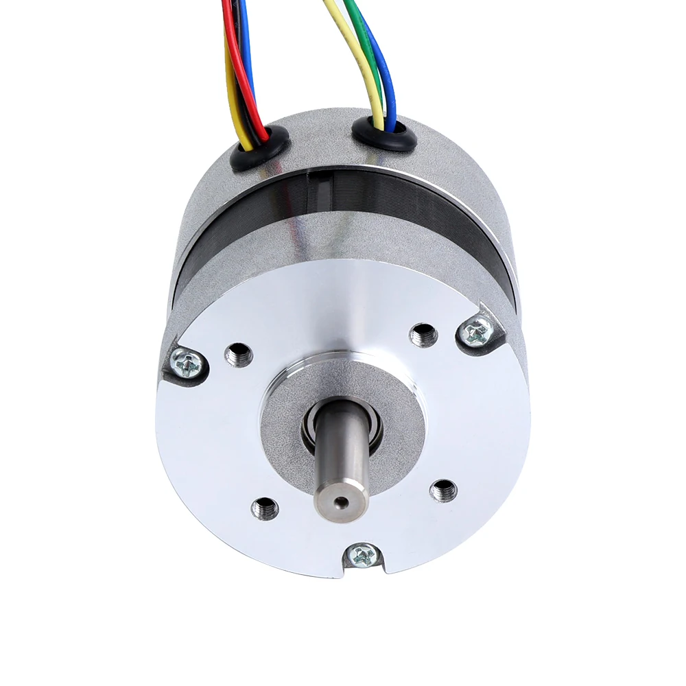STEPPERONLINE Nema 23 BLDC Motor 57 Brushless DC Motor 24V 4000RPM 0.16Nm 67W 4.1A Ф57x53.5mm CNC 5