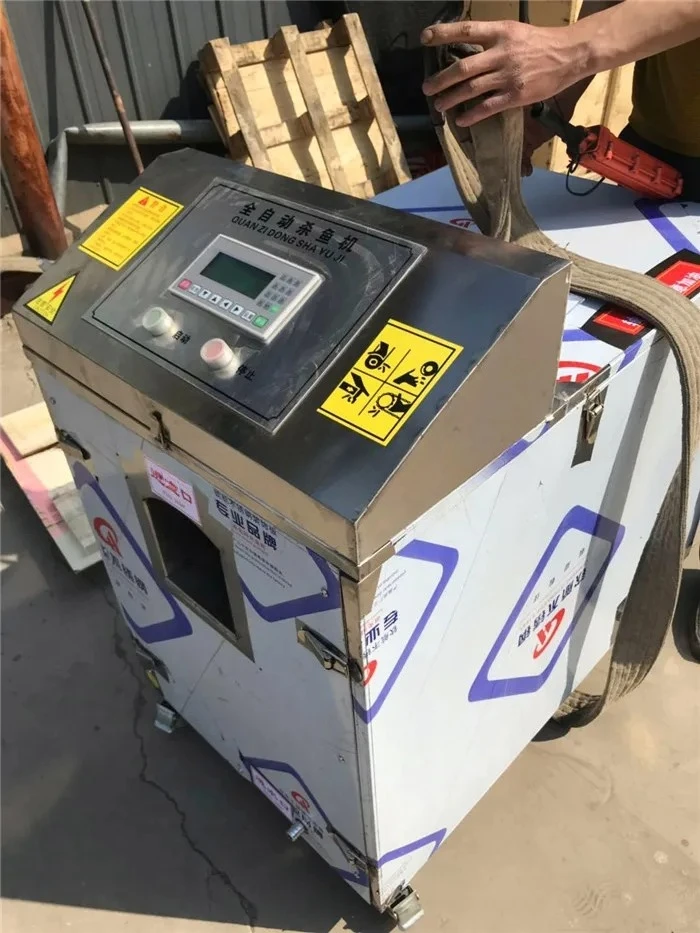 Products - Carp Slaughtering and Cutting Machine / Salmon Automatic Gutting Machine / Grass Carp Gutting and Scaler