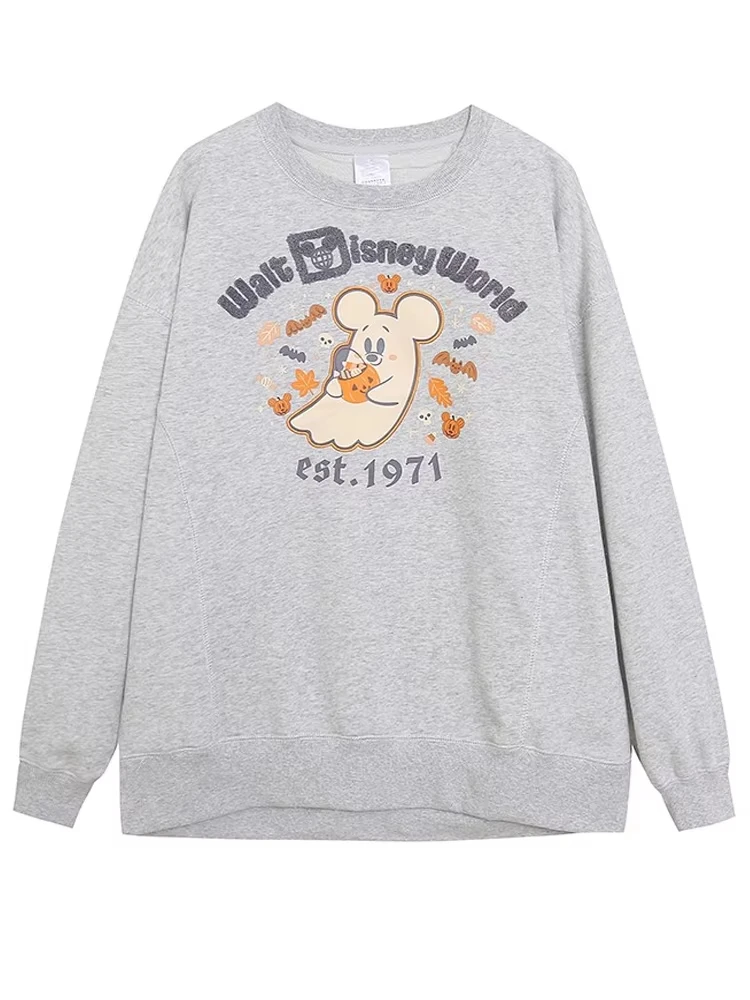 مينيسو ديزني لاند والت وورلد كاسل رسالة حفلة الهالوين الأشرار الكابوس قبل عيد الميلاد البلوز المرأة البلوز القمم #1