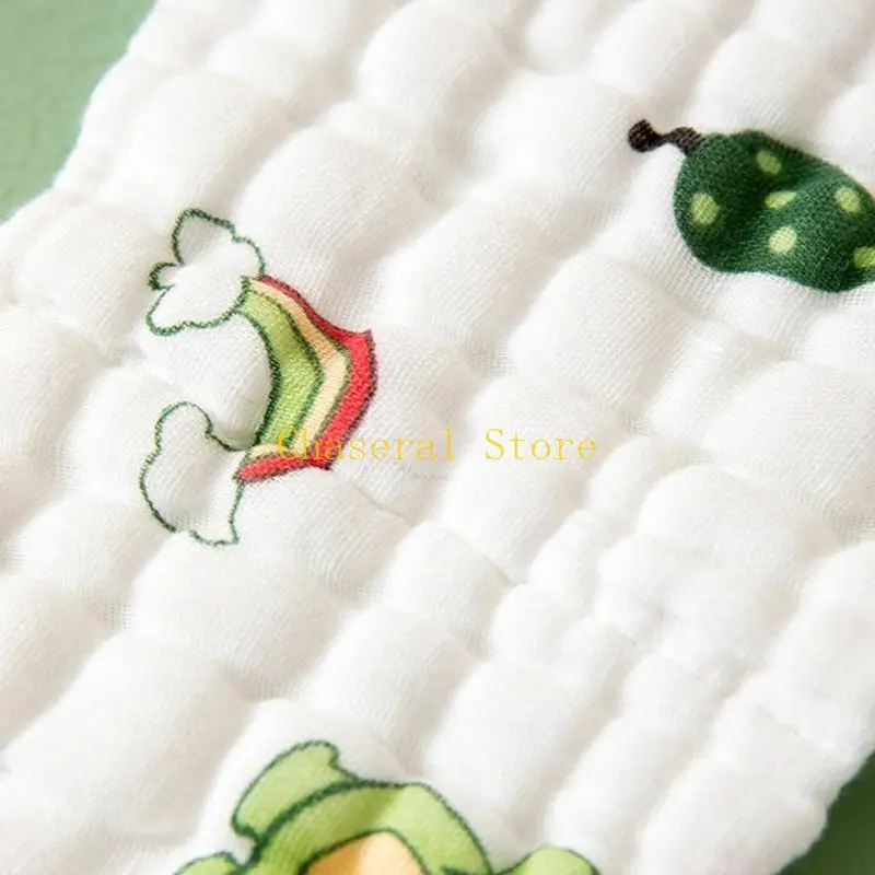 E7CE Set of 1 Infant Cotton Diapers Soft and Breathable Gauze Fabric Great Absorbency for Sensitive Skin 0-12 Month Baby