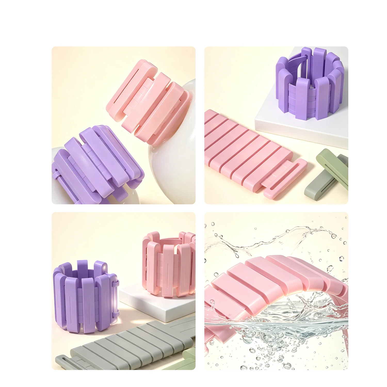 2pcs Wrist and Ankle Weight Training Set, 1.0 KG, with Removable Weight Blocks. Wrist and Ankle Weight Bands Are Unisex