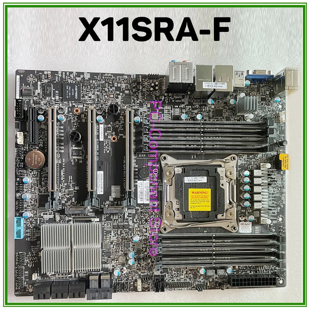 

Семейная материнская плата для супермикро рабочей станции X11SRA-F DDR4 Xeon LGA-2066 W-2100 процессоров PCI-E 3,0 M.2 U.2