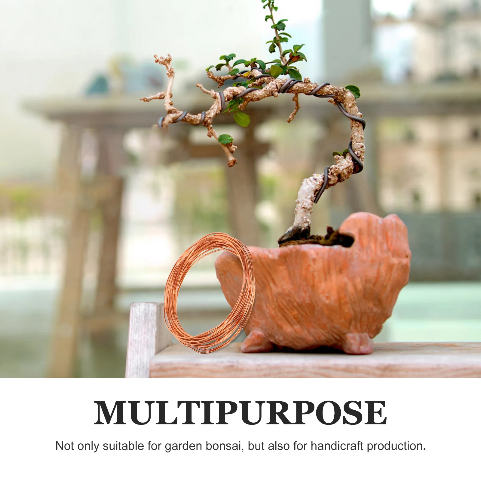 5Rolls Aluminum Bonsai Wire BlackAnodized Bendable Precision Handmade Durable VibrantColors Portable Gardening OutdoorUse