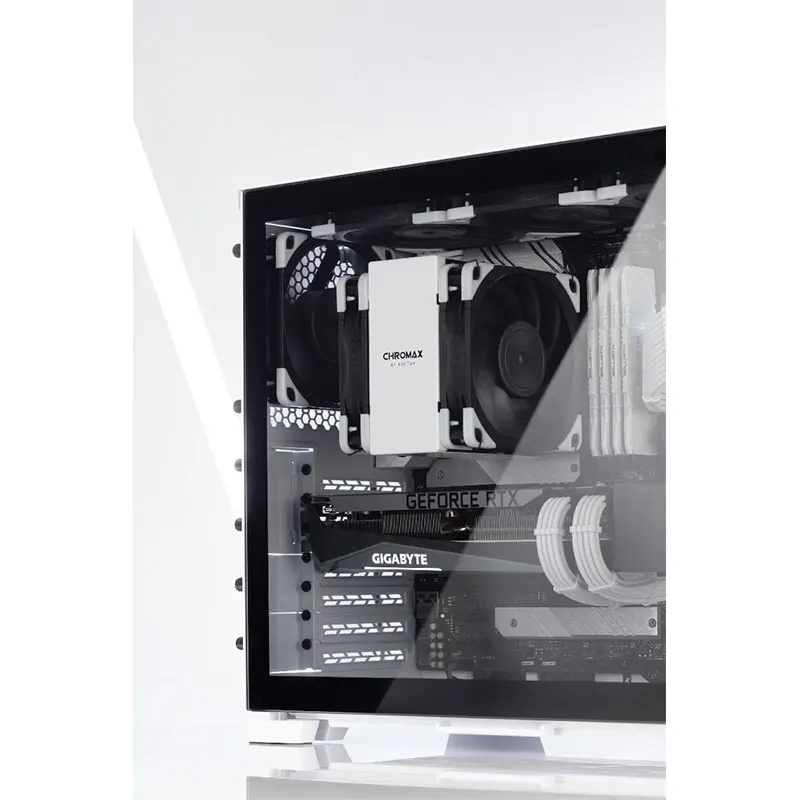 Imagem -06 - Noctua Add-on Dissipador Capa Nh-u12a Series Chromax Preto e Branco Fácil de Instalar Na-hc8