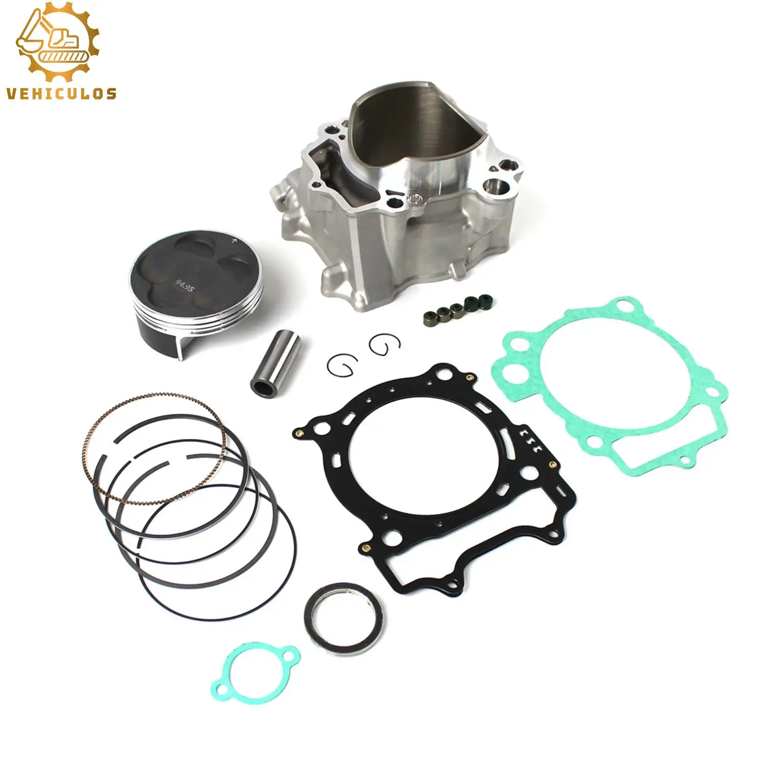 1Set For Yamaha YFZ450R 2009-2011 YFZ450X 2010-2011 YZ450F 2006-2011 WR450F 2007-2011 Cylinder Piston Top End Gasket Kit