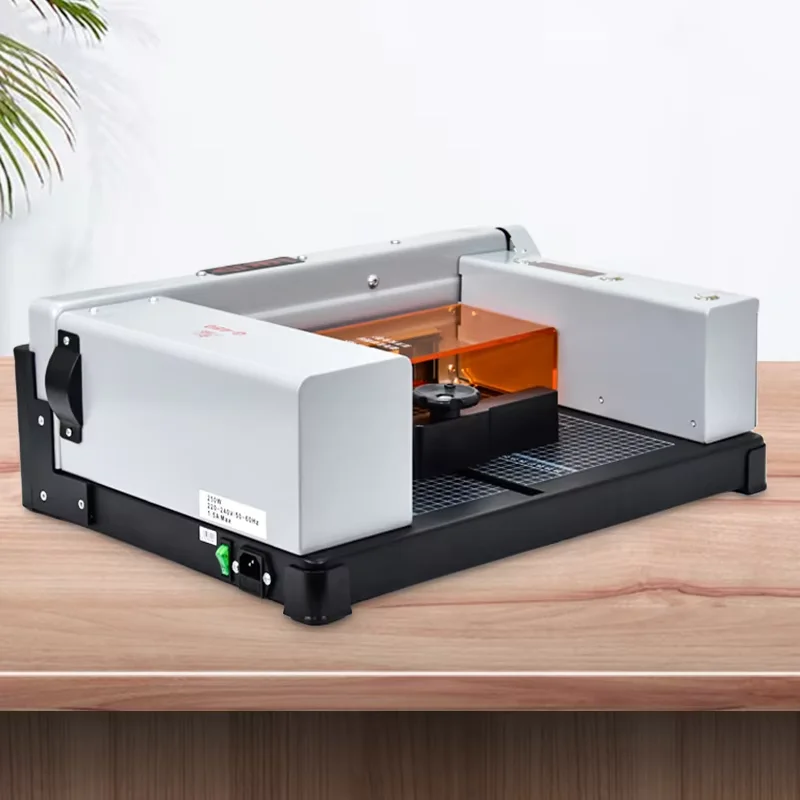 

G480 Fully automatic desktop paper cutter electric A4 thick layer heavy card cutter office photo board self-adhesive tender
