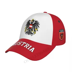 Austria 3D Soccer Hats Sun Baseball Cap Breathable Adjustable Men Women Outdoor Fishing Hat