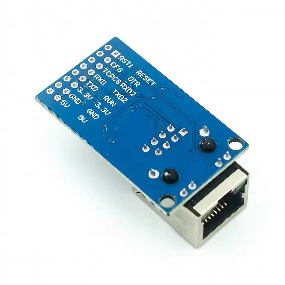 CH9121 Serial to Ethernet Module UART to LAN Network Server for STM32 MCU IoT Remote Data Transmission