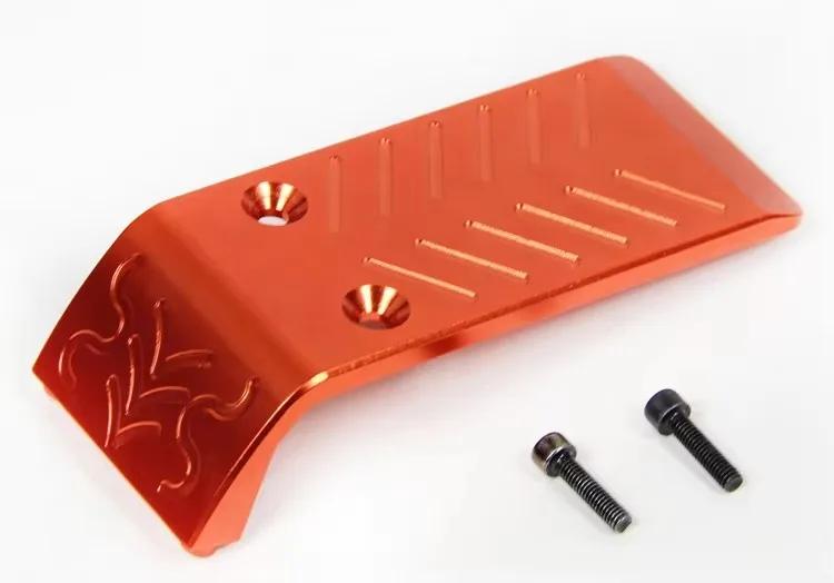 CNC precision machining all metal front elevation shield for ROVAN KM HPI BAJA 5B 5T 5SC