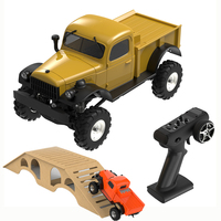 UDIRC 1/24 Mini Rc Car UCX2401 UCX2402 4WD Electric Climbing Off Road 4x4 Short Truck with Climbing Props muilt-kinds Toys