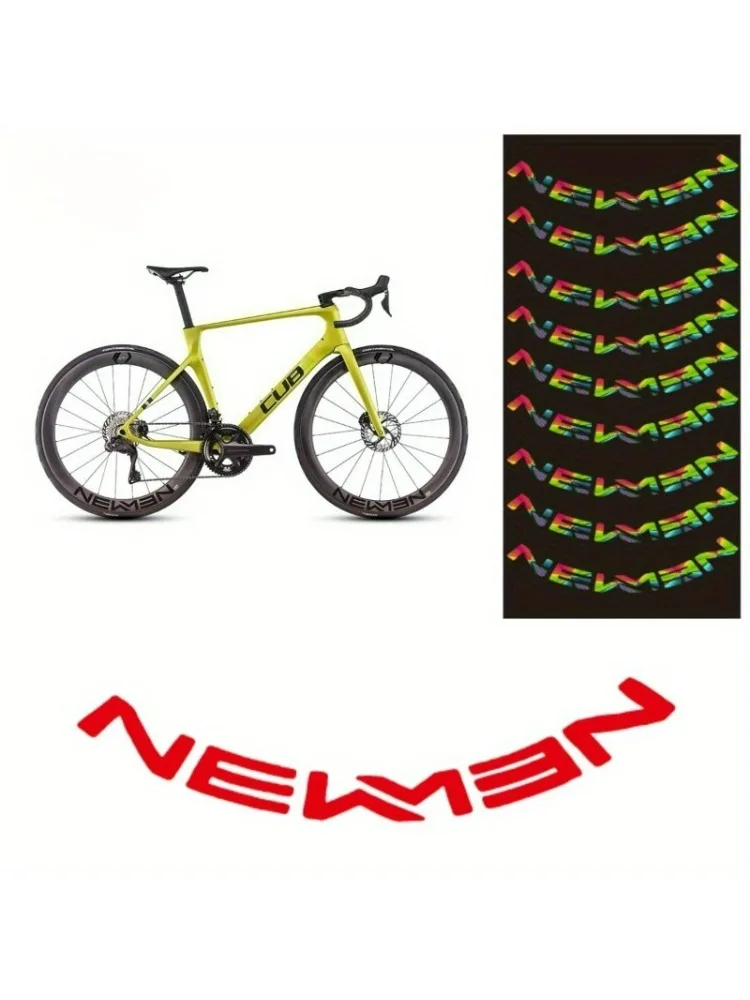 AliExpress NONE 9Pcs/et, Cycling Stickers and Decals, Motorcycle Stickers, Suitable for Road Bikes, Mountain Bike Wheel Group Color Change