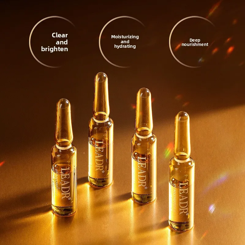 أربوتين ببتيد جوهر الوجه ترطيب ترطيب الجلد تجديد أمبولة سطع تبييض البشرة مجموعة العناية بالبشرة الكورية