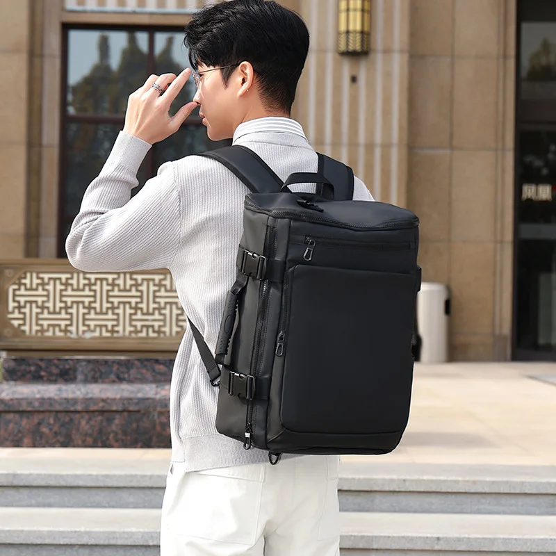 Backpack Large Capacity Business Backpack Casual Multifunctional Portable One Shoulder Crossbody Fashion Computer Bag
