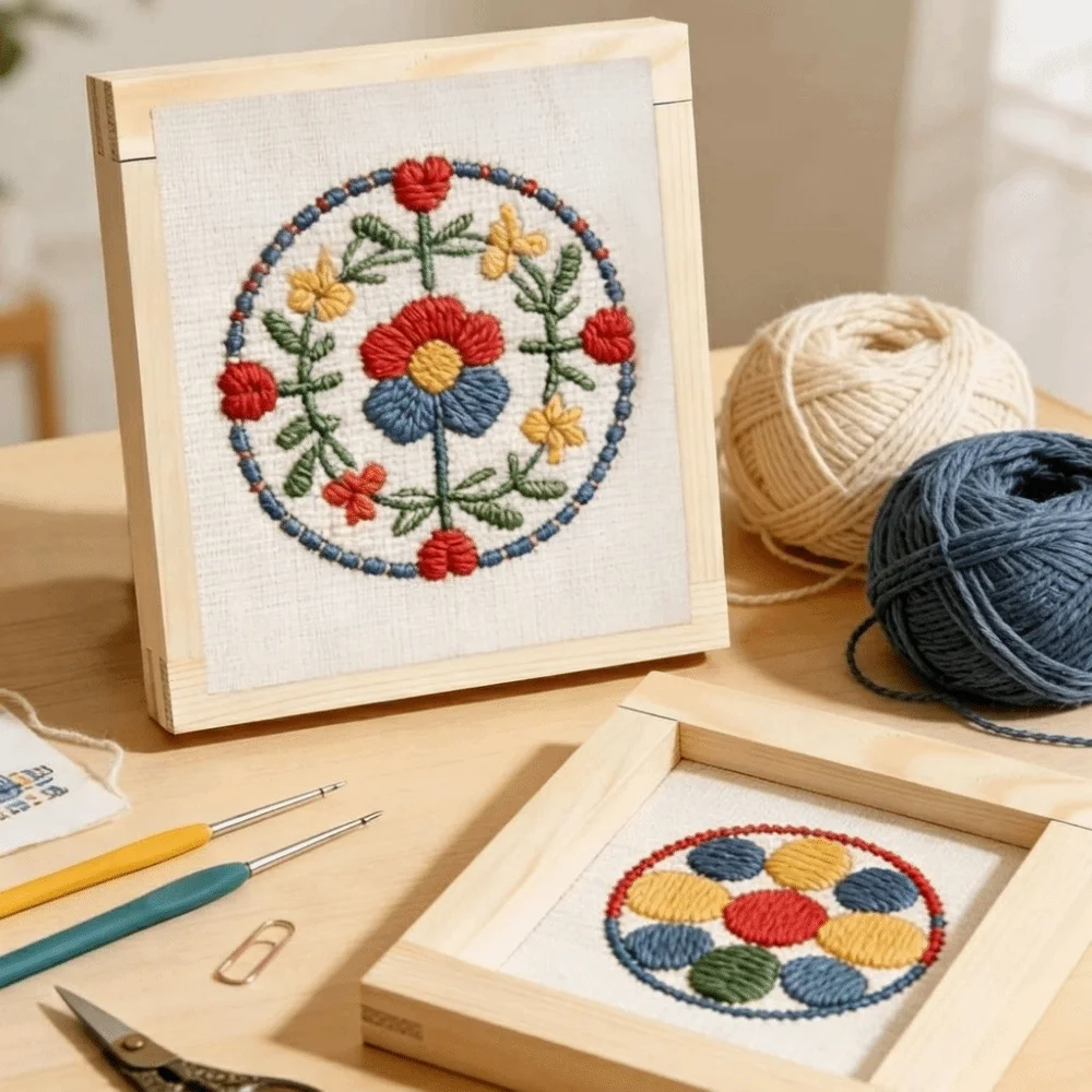 4/8/12Pcs Wooden Needlepoint Stretcher Bars Durable Easy To Install Canvas Stretcher Bars Sturdy Reusable Embroidery Frame