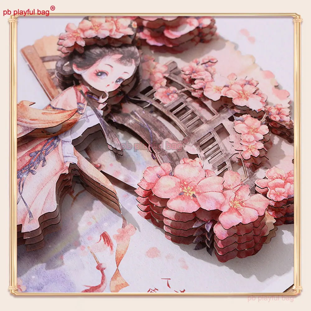 Creative DIY 12 Flower Gods 3D Paper Carving Art Handcrafted Decor Home & Office Display Children's Puzzle Toys Gifts ZG677