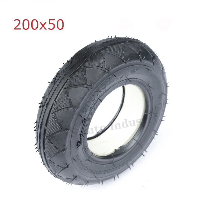 8-inch Tire 200x50 Solid Tire, Suitable For Electric Self Balancing Air Cushion Board Scooter, 200 * 50 Tubeless Tire