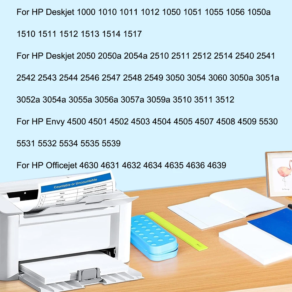 301 Ink Cartridge Replacement for HP Ink 301XL High Yield Printer Cartridge Work with Deskjet 1010 2050 Officejet 4630 Envy4500