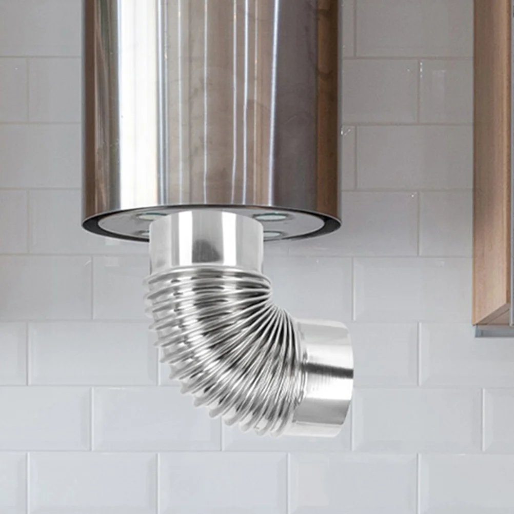 

Exhaust Pipe Smoke Elbow Air Wind Vent Covers Stainless Steel Metal 90 Degree Stove