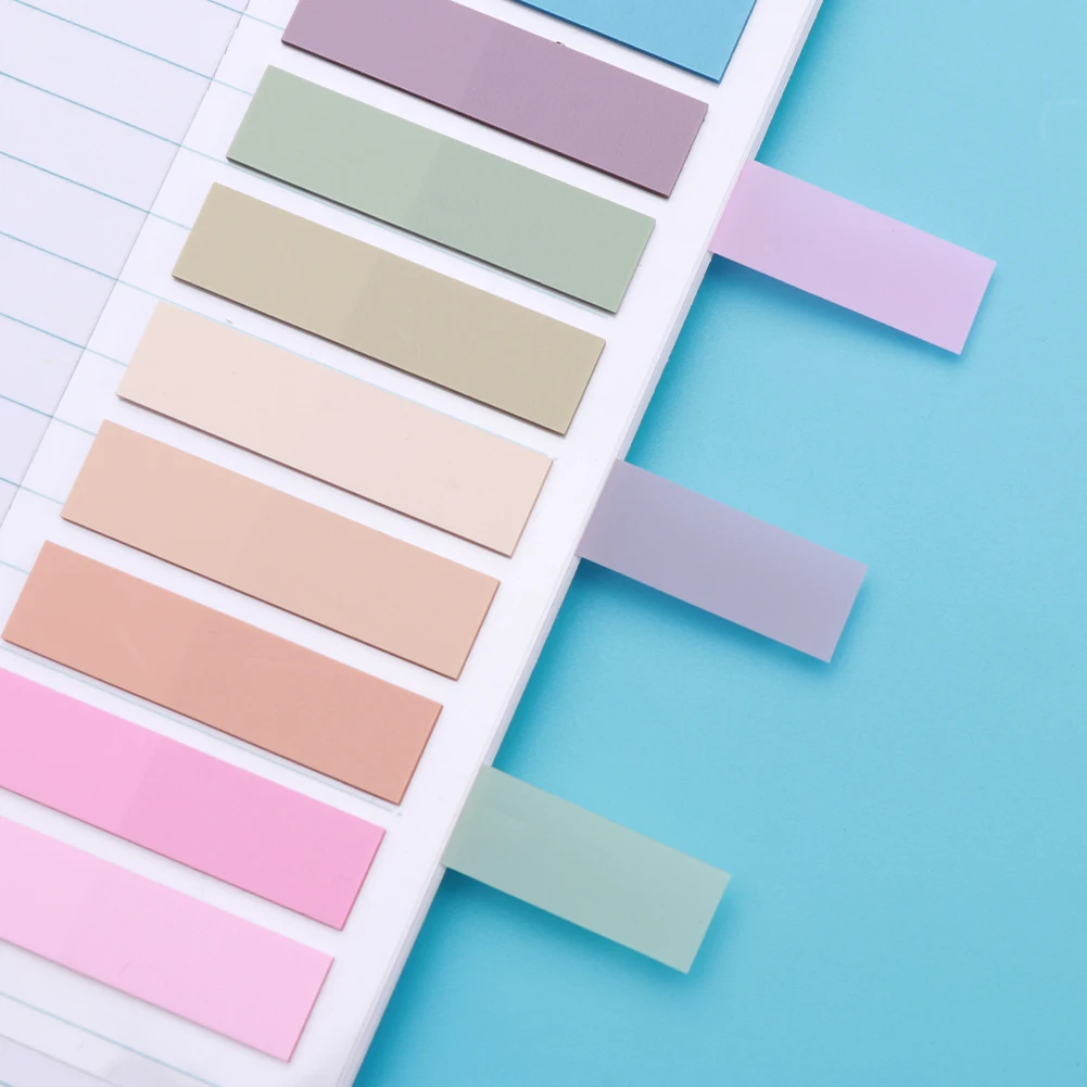 透明な粘着性のあるメモ、ファイルの分類、ノートブック、ストリップ、インデックスタブ、ブックマークフラグ、学生、1900個のページマーカー