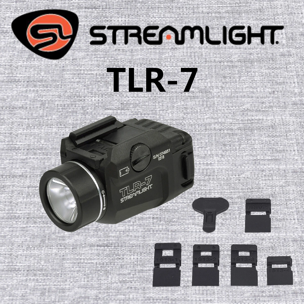 Streamlight TLR TLR-1 TLR-1HL TLR-3 TLR-7 TLR-7X Surefire X300 ULTRA Airsoft Pistol Gun Light For Glock 17 Flashlight view 5