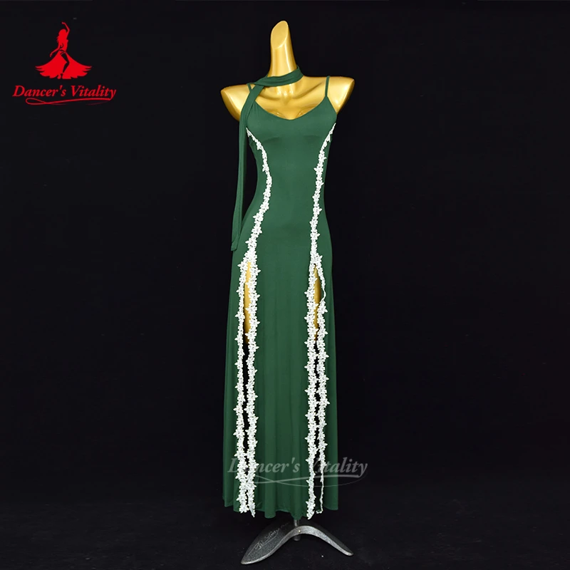 

Новый костюм для танца живота для взрослых и женщин, платье для современного танца, сценическое платье, элегантное темпераментное вечерние карнавальные праздничные платья