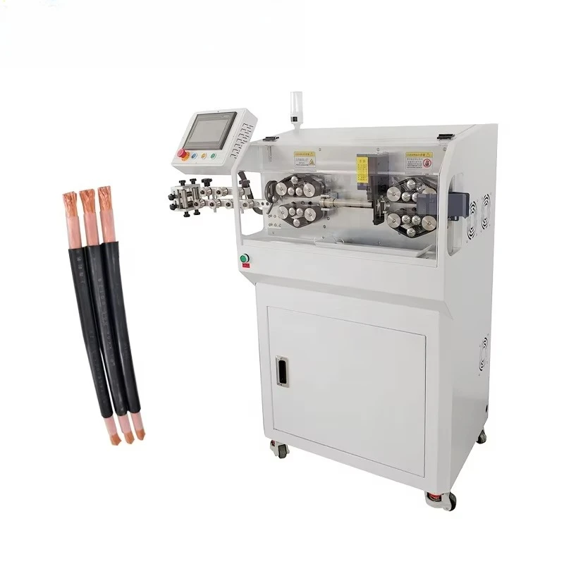 Computerized  Wire Cutting Stripping Machine Heavy Duty Cable Sheath Peeler for Power Cord Battery Harness Equipment Line T001
