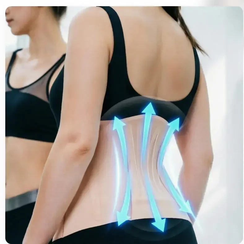Breathable Elastic Four Seasons Universal Three-Part Buckle Waist Support Postpartum Waist And Abdomen Tightening Belt