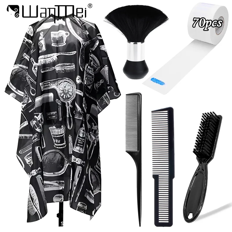 Professional Hair Salon Tools Haircut Combs Barber Apron Nec