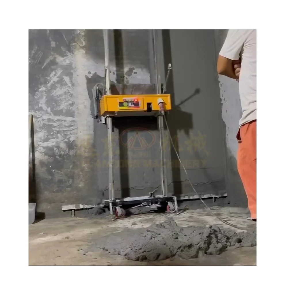 220V Wall Cleaner Concrete Smooth Machine Customized Wall Rendering Exports To USA