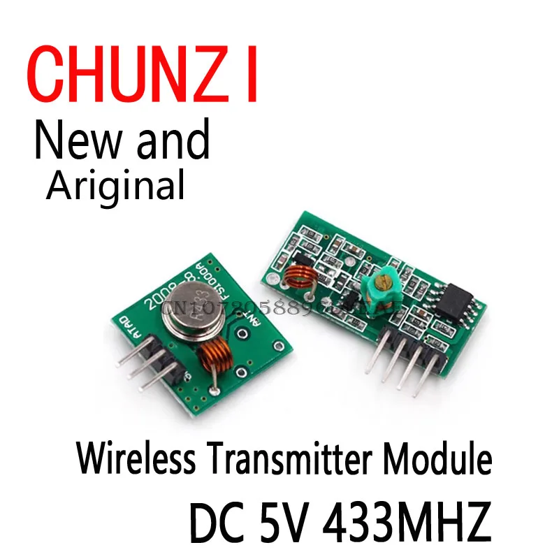 modulo-transmissor-sem-fio-rf-433mhz-e-kit-receptor-sem-fio-para-arduino-raspberry-pi-arm-mcu-wl-kit-diy-5v-dc-433mhz