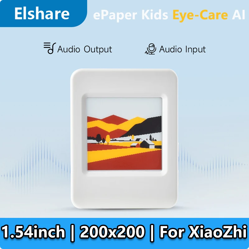 

ESP32-S3 For Xiaozhi AI 1.54-inch (G) e-Paper Ink Screen 200 × 200 1.54inch Display AIoT Development Board Deepseek