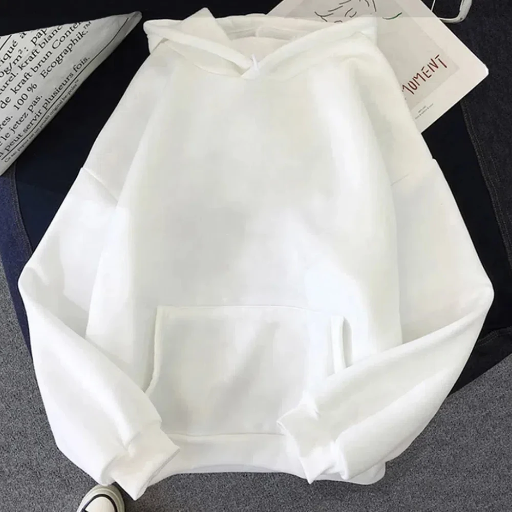 The Eras Tour Hoodie Fashion Women Solid White Harajuku Hoodies 2024 Unisex Casual Pullovers Sweatshirts Clothes Top