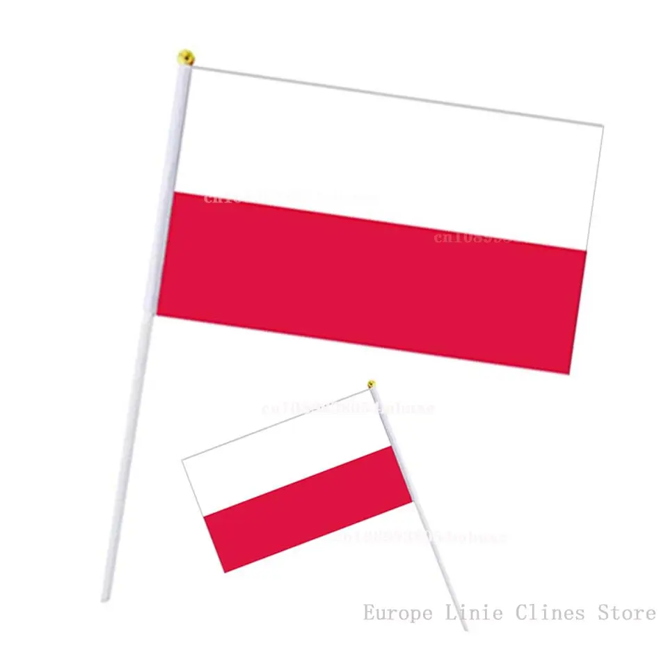 2024 Stabilny Polska 8 PL Oscam flag 12inch Clines White Red Europe Poland 4k flag europa Indoor Outdoor European flag