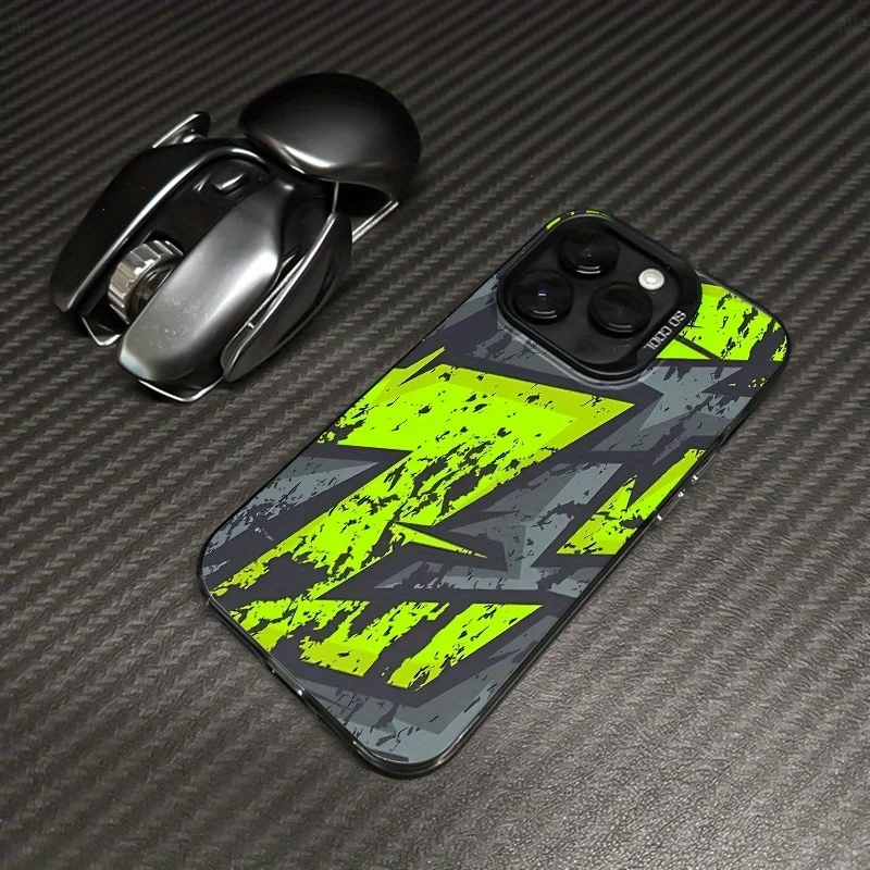 

Simple and creative design pattern phone case for iPhone 16 15 14 13 12 11 Pro/ Max/Plus shock-proof rear cover anti-fingerprint