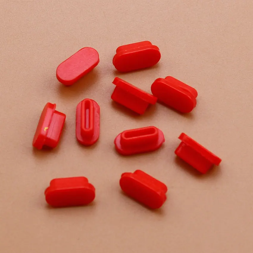 Пылезащитная заглушка JCD 10 шт., USB-порт для зарядки, силиконовая противопылевая заглушка, крышка для Iphone, Samsung, Huawei, Xiaomi, Пылезащитная заглушка для телефона