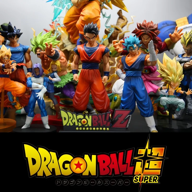 Inventory Original Bandai Broly Dragon Ball Z Anime Figure Broli 23cm Pvc Model Action Figurines Statue Collection Toys Gifts