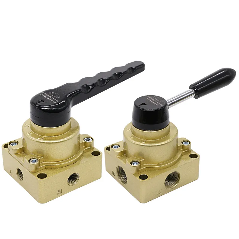 Pneumatic Switch, Hand-operated Valve, Hand-operated Valve, Cylinder Directional Valve Controller, Three Position Four-way Valve