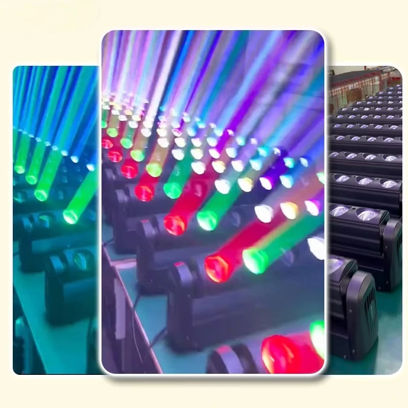 10 * 40W RGBW Light Emitting Diode beam of light Mobile headlights Nightclub Bar DJ Disco Table Lamp