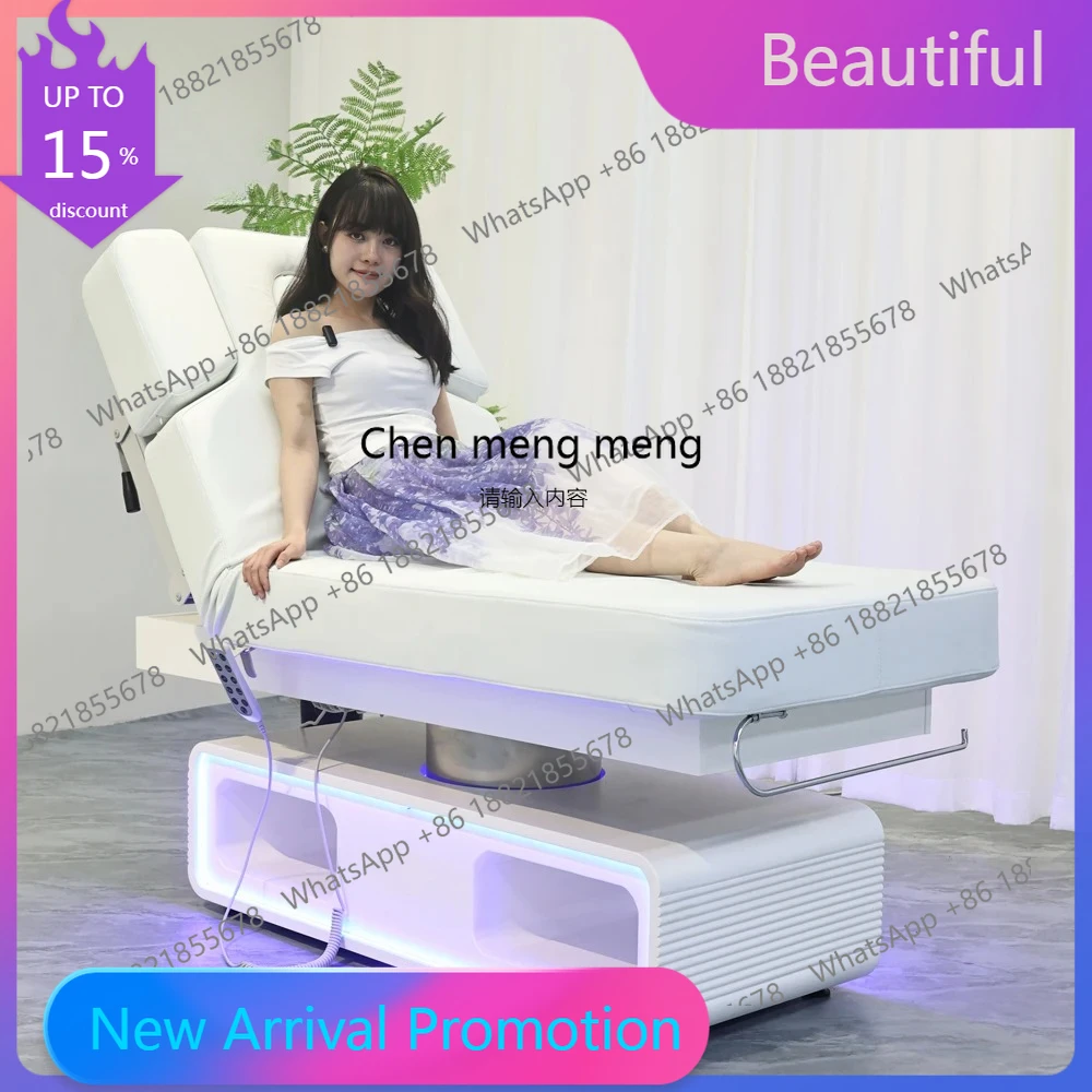 

Adjustable Facial Spa Massage Bed Electric 3 Motors Aesthetic Facial Treatment Chair for Beauty Salon