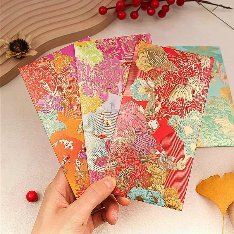 Wedding Envelopes - 6 pezzi nuova busta rossa universale