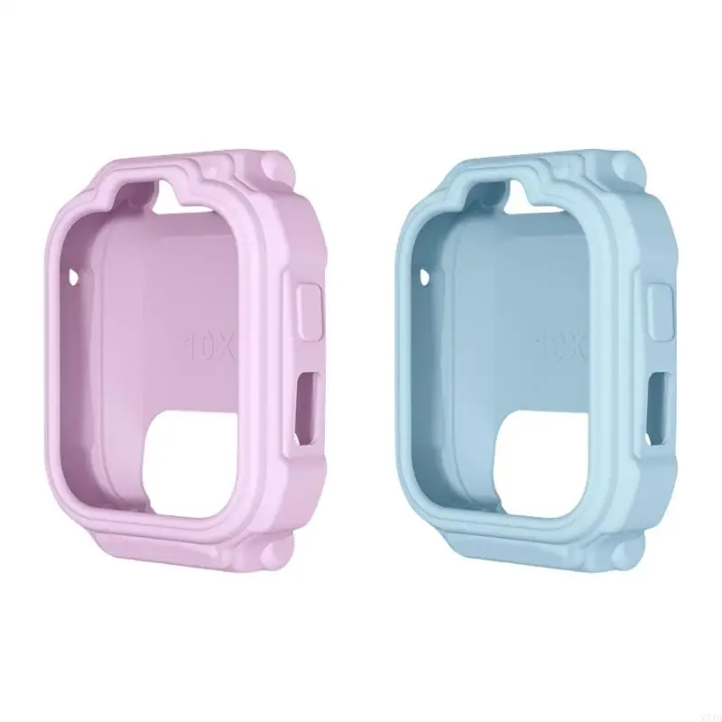 Watch Protector Cover for 360 10X Protector Bumper Cover Soft Flexible Silicone Shell Smartwatch Scratchproof Housing