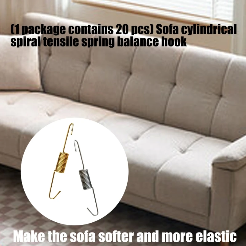 Pack of 20 Heavy Duty Iron Springs for Furniture Attachments Balance Support high quality