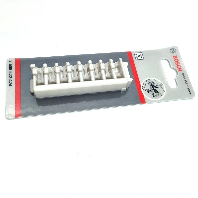 Imagem -06 - Bosch-caixa de Armazenamento do Suporte do Broca Acessórios para Ferramentas Aplicáveis 2608522424 10 Pcs